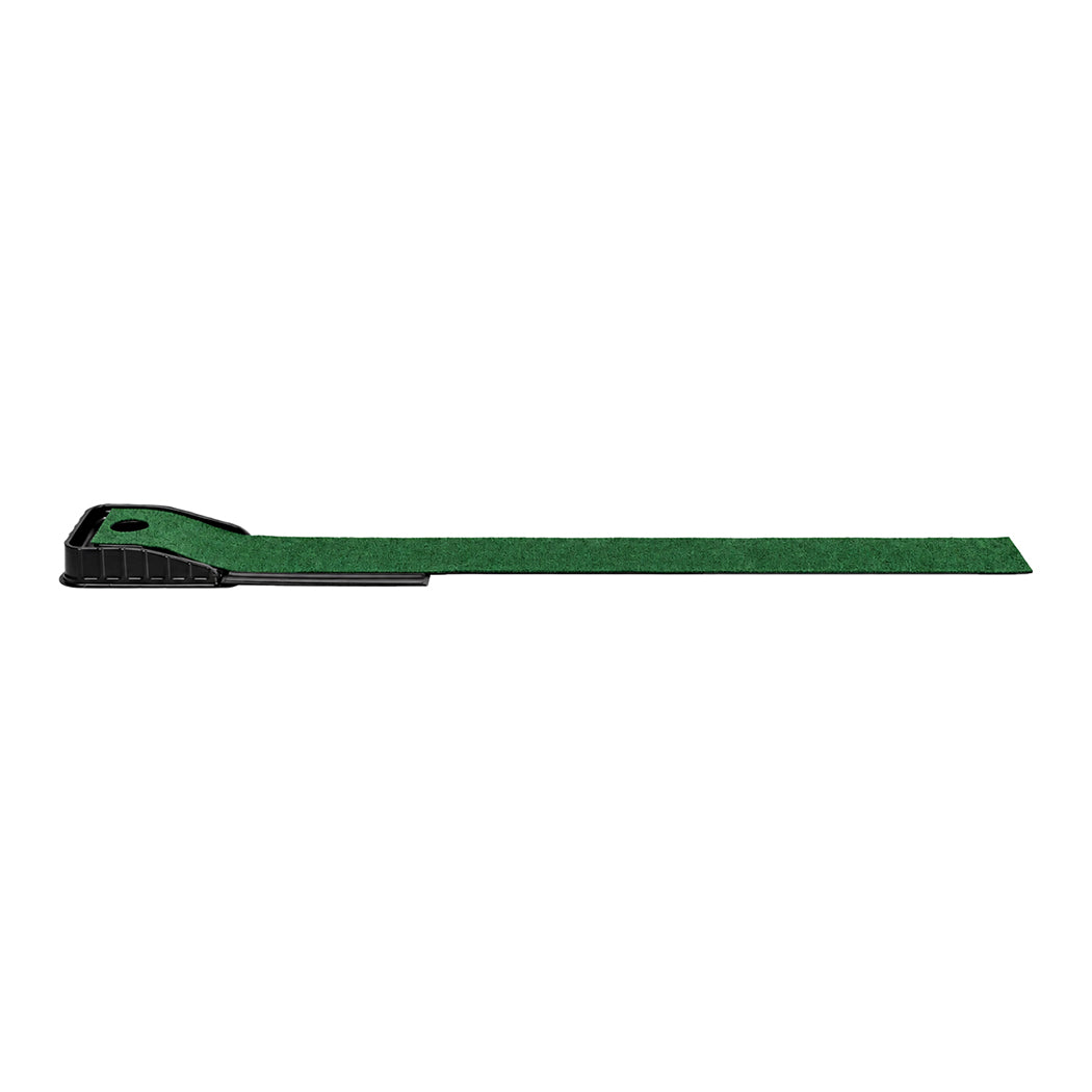 Centra Golf Putting Mat Auto Ball Return Path 220x33cm Indoor Outdoor Green-2109799593687060482