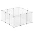 Pawz 12 Panels Guinea Pig Rabbit Puppy Playpen Fence-2050056917044301825