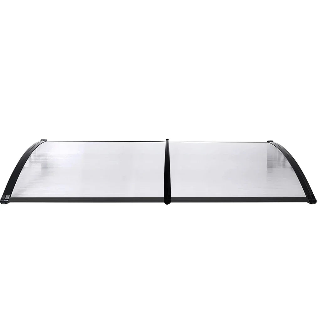 Mountview Window Door Awning Outdoor 1M X 2.4M Transparent 1x2.4M-2006733104311570433