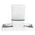 PaWz 6L Automatic Pet Feeder 2 Bowl Food Dispenser-2050056902800445441