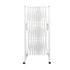 Garden Security Fence Gate Expandable White-2029387279511982081