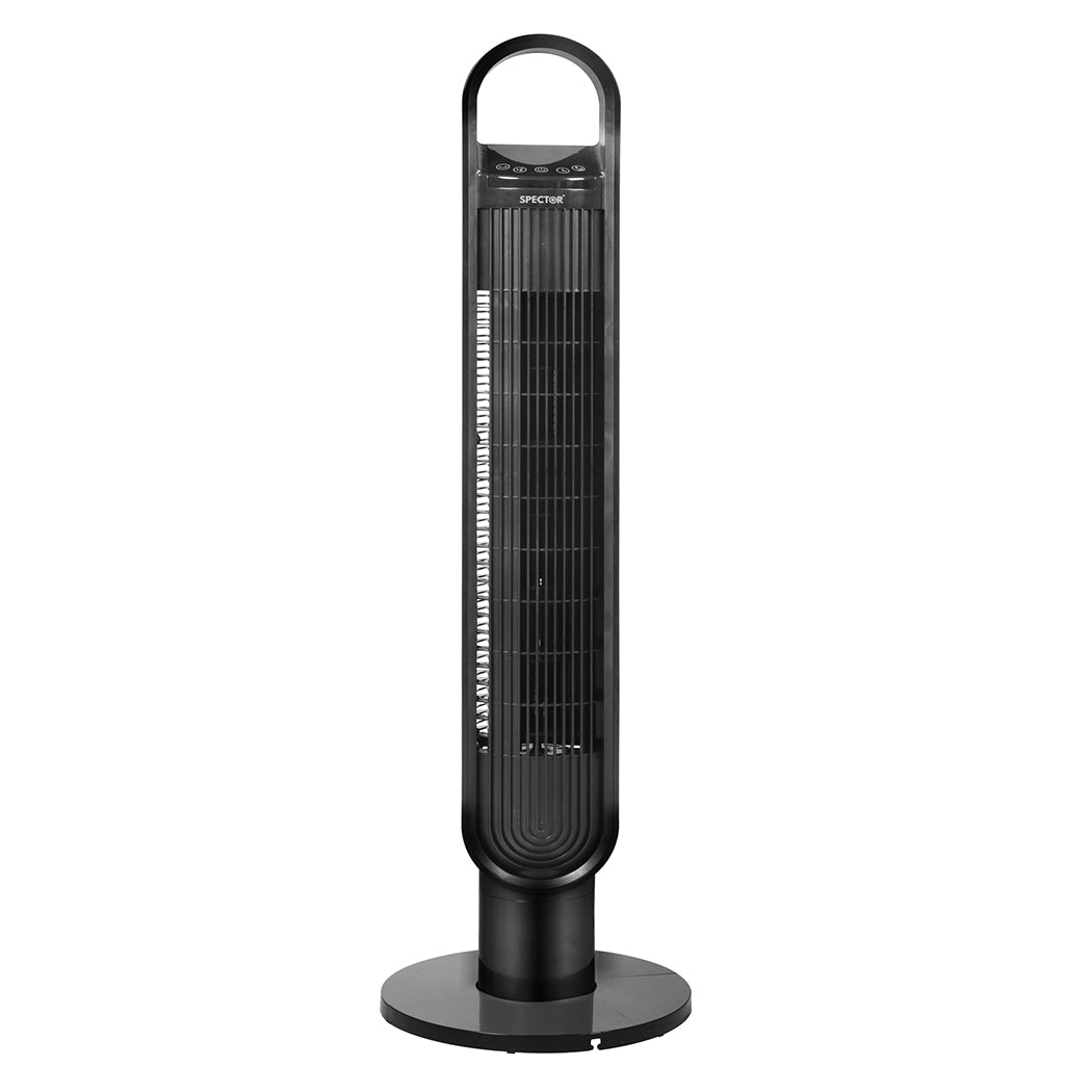 Spector Portable Bladeless Tower Fan Black-1886651040976211969