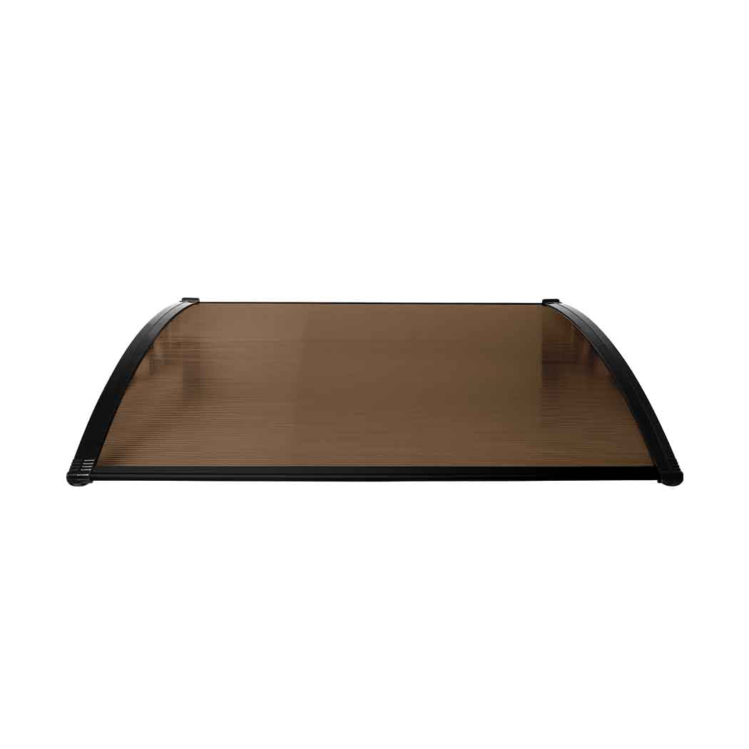 Mountview Window Door Awning Outdoor 1M X 1.5M Brown 1x1.5M-1942353016883646465