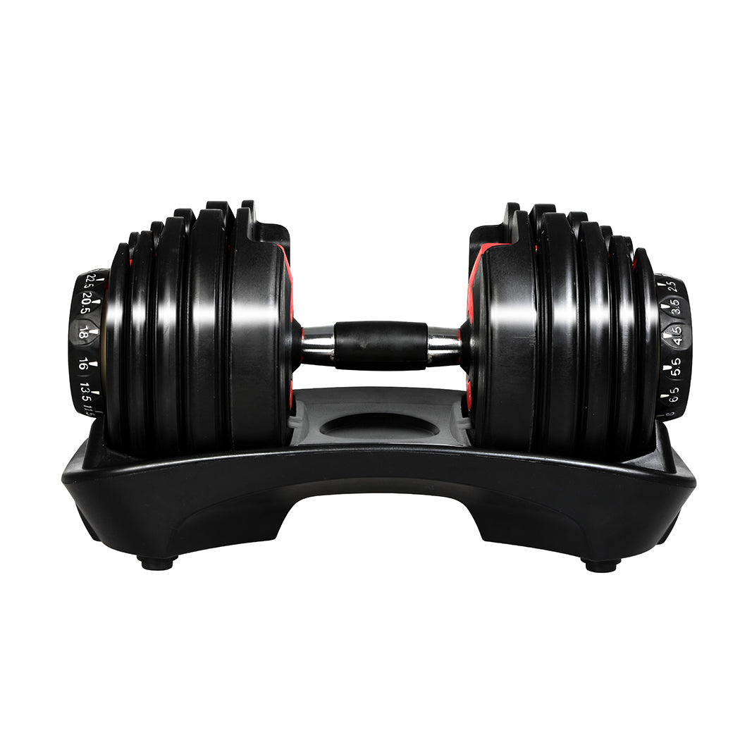 Centra 24kg Adjustable Dumbbell Set Home Gym-1910112186529878017
