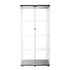 164cm Glass Display Cabinet 2 Doors