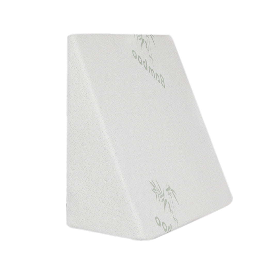 DreamZ Bedding Wedge Pillow Memory Foam White 30-2029387257789681665