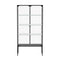 Stacked Glass Display Cabinet Steel 4 Tier 160cm-2006732866213515265