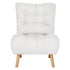 Levede Lounge Accent Chair Sofa Recliner Cream-1864183136418664449