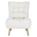 Levede Lounge Accent Chair Sofa Recliner Cream-1864183136418664449