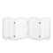 PaWz Wooden Pet Gate Dog Fence Safety White-2006732982756446209