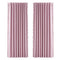 Marlow Blackout Curtains Pink 2 Panels Thermal Insulated Pom Pom 132cm x 213cm-2072893564165165057