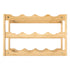 Toque Natural Bamboo Wine Rack 12 Bottles Organizer-2006732763805388801