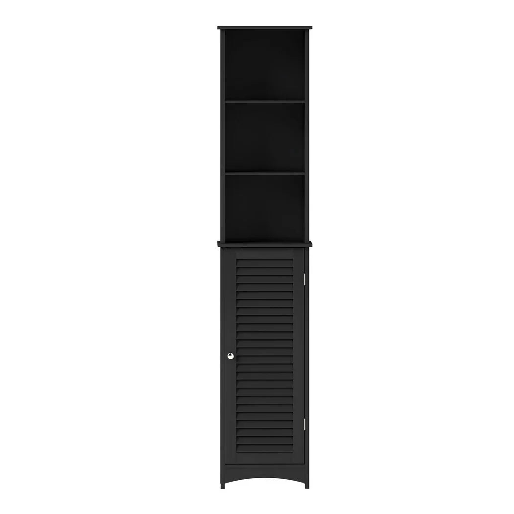 Levede Tall Bathroom Cabinet Storage 166cm Tallboy Cupboard Adjustable Shelf-2050056757920796673
