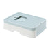 PaWz Foldable Cat Litter Box Tray Enclosed Blue-2018816740183642113