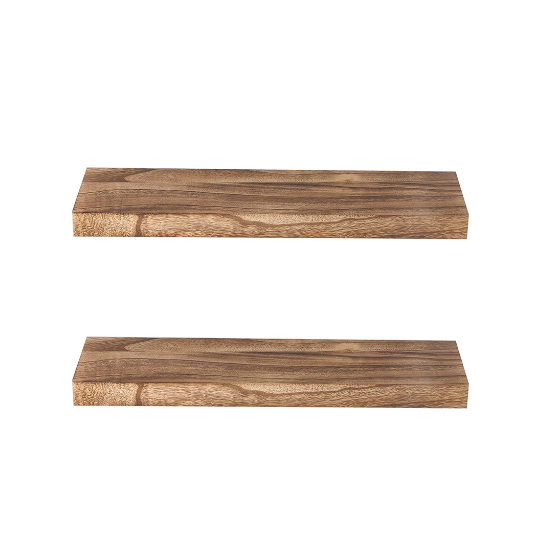 Levede 2 Pcs Floating Shelves Wall Mounted Medium-1942353341623439361