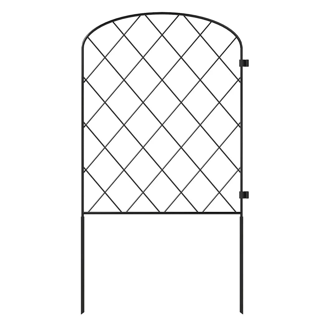 Mountview 10 Pcs Garden Fence Border Rustproof Metal-2050056905207975937