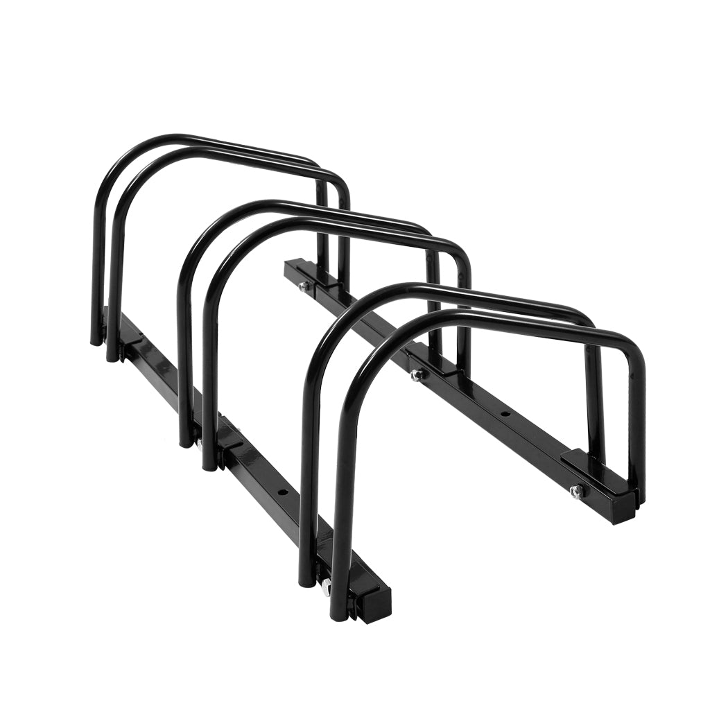 3 Bike Floor Parking Rack Bikes Stand-1942352792668737537
