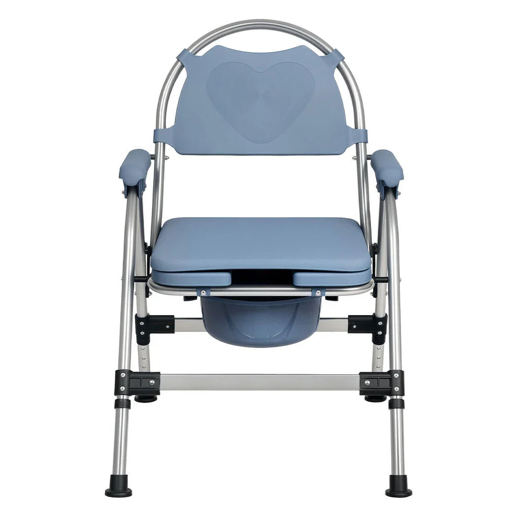 Levede Commode Chair Adjustable Bedside Seat Elderly Pregnant Disability Aid-2050056758713520129