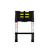 Traderight Multipurpose Aluminium Ladder Telescopic 2.6M Black 2.6 Meter-2006733178764660737