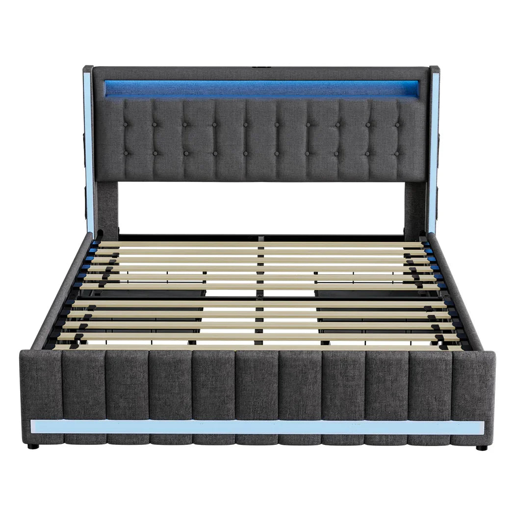Levede Queen Bed Frame-2006732863306862593