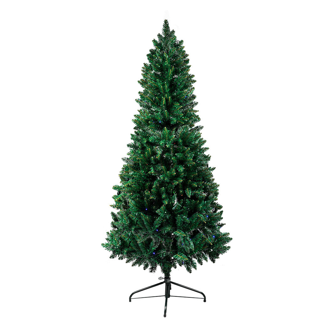 SANTACO Prelit Slim Pencil Christmas Tree 1.8M