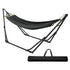 Mountview Foldable Hammock Hanging Chair with Stand Portable 3 Gear Adjustable-2050056768599494657