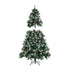 SANTACO Christmas Tree Snow Flocked1.8M