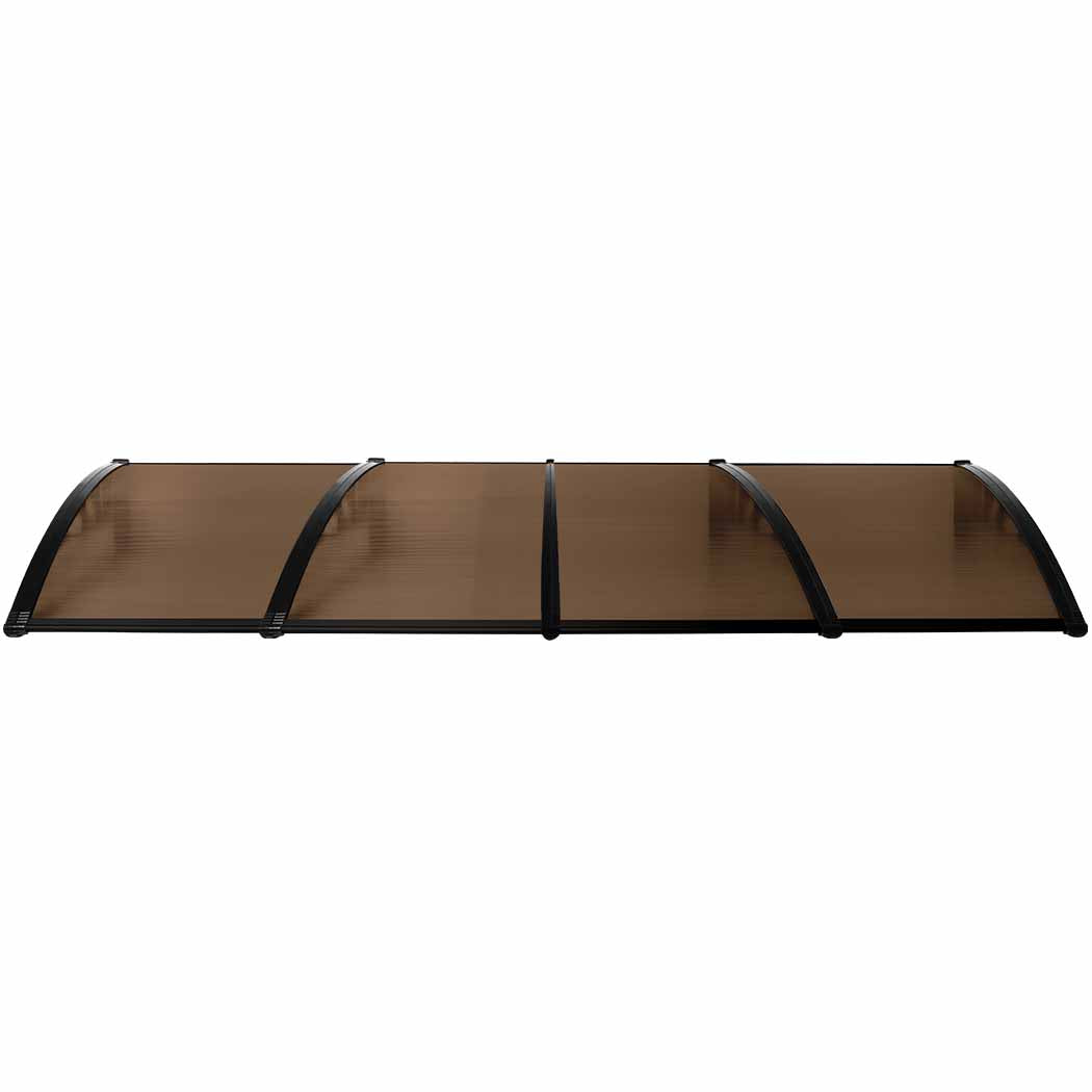 Mountview Window Door Awning Outdoor 1M X 4M Brown 1x4M-1975420432622424065