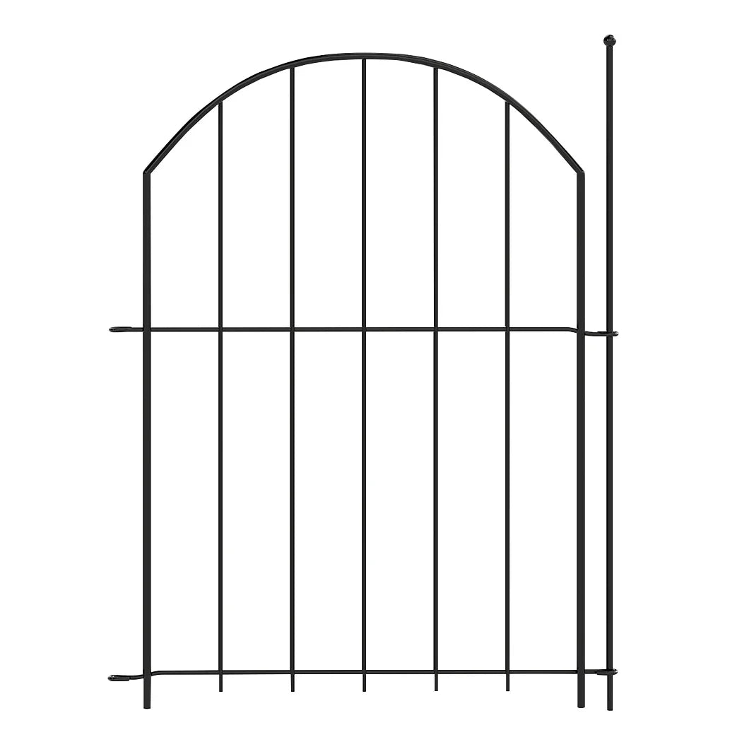 Mountview 10 Pcs Garden Fence Border Rustproof Metal-2050056905753235457