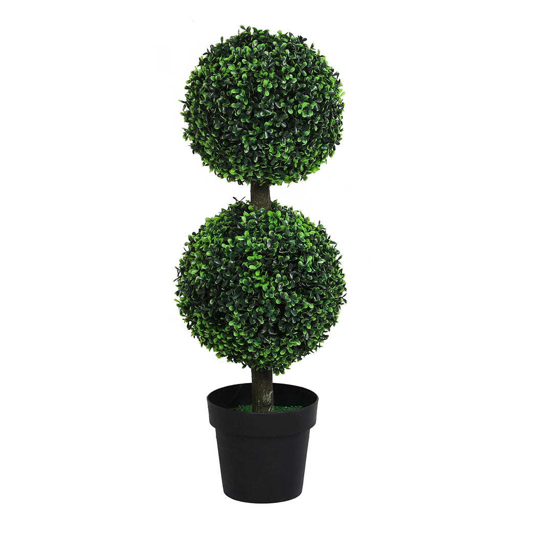 Lambu Artificial Double Ball Boxwood Trees-2018816712157302785