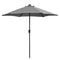 Centra 3M Outdoor Patio Umbrella Solar LED Light Grey-1950770002617569281