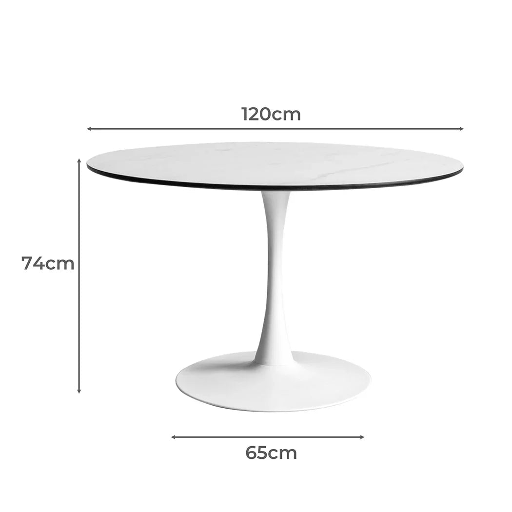 Levede Dining Table Kitchen 6 Person-2029387209253195777