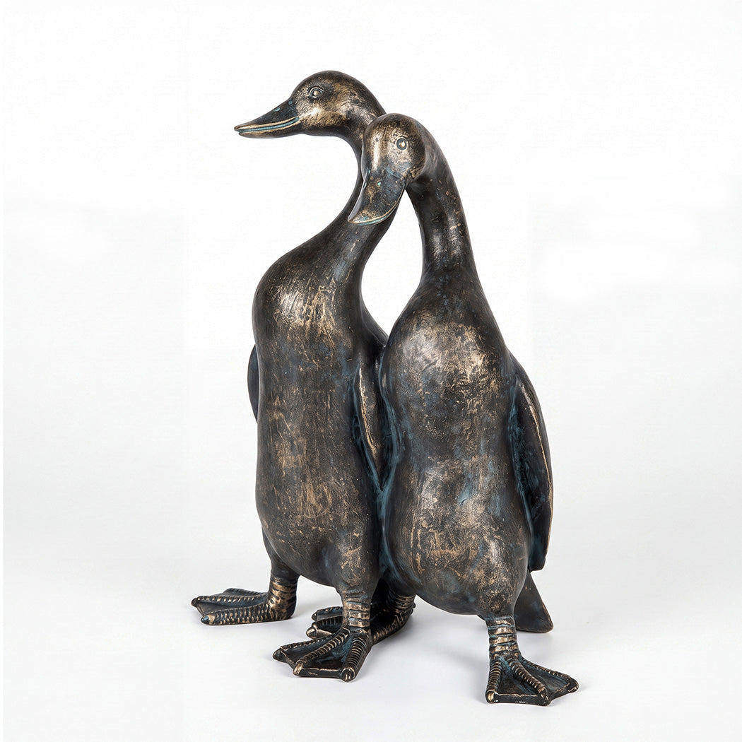 Levede Duck Garden Ornament Resin Garden Statue Home Craft Sculpture Decor Gift-2072893557949206529