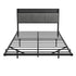 Levede Floating Bed Frame Double LED USB Power Storage Headboard Metal Base-2050059005740584961