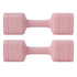 Centra Adjustable Dumbbells Set 2-5kg Quick Lock TPU Grip for Home Workout Pink-2109799599886241794