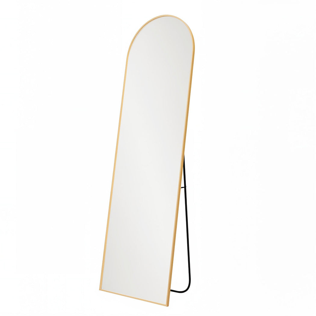 Yezi 165X60CM Full Length Mirror Wall Mounted Mirror Gold-1950769998582648833