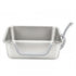 Pawz Stainless Steel Cat Litter Box Low Entry Tray Non-Stick Easy to Clean-2072893573862395905
