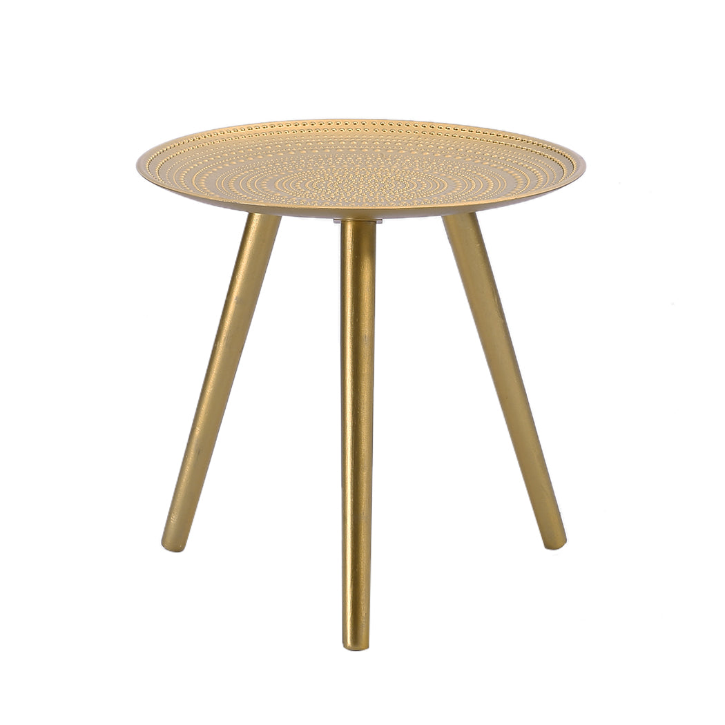 Levede Side Table Coffee Bedside End Golden-1864183272850984961