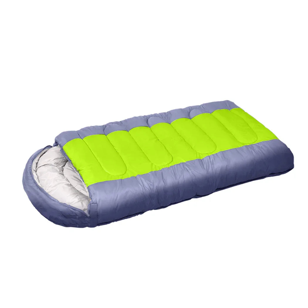 Mountview Sleeping Bag Outdoor Camping Grey-2029387241587085313
