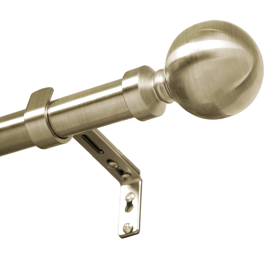 Marlow Curtain Rod Steel Quiet Rail Pole Set-1937319787524919297