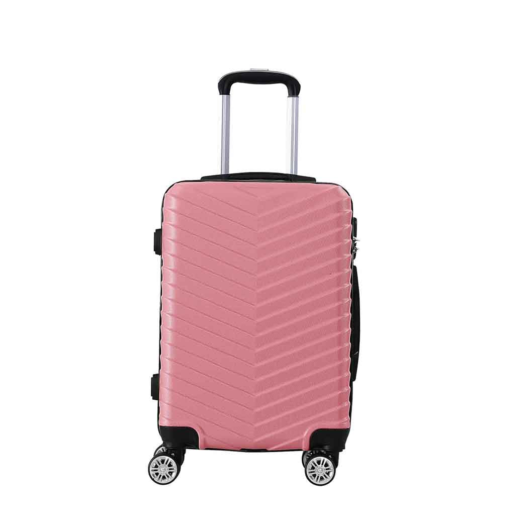 Slimbridge 20" Carry On Travel Luggage Rose 20 inch-1864184360228491265