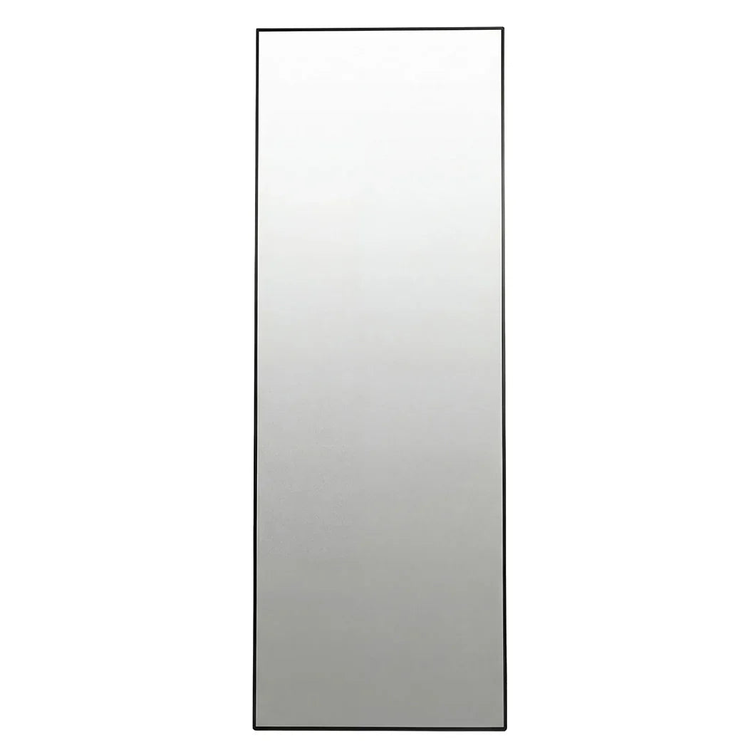 Yezi Rectangular Full Length Mirror 165x60cm Black Standing Floor Wall Leaning-2050059008307499009