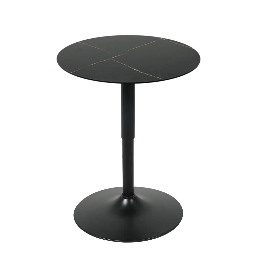 Levede Bar Table Swivel Gas Lift Counter Black-2018816854079967233