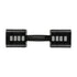 Centra A Pair 2.8KG-10KG Dumbbells Black-2018816875621912577
