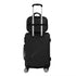 Slimbridge 2pcs 20"Travel Luggage Set Black-1864184360790528001