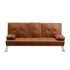 Levede Sofa Bed Adjustable Recliner Brown-2006733286713462785