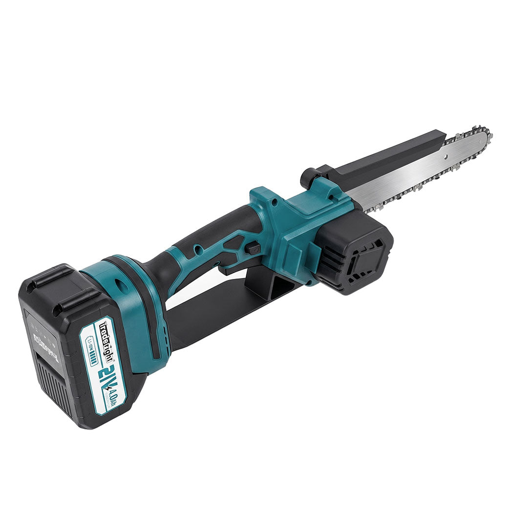 Traderight Mini Chainsaw Pole Saw Brushless 700W 2.49m Adjustable Head Blue-2109799594869854210