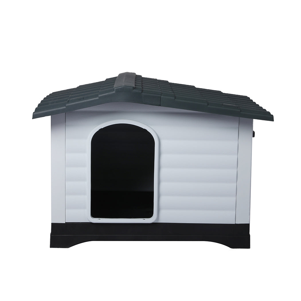 PaWz Dog Kennel Outdoor Indoor Plastic L Grey-2018816849965355009