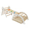 BoPeep Kids Climbing Toys Sets Toddler Toys Triangle Arch Climber Indoor White-2050059014536040449