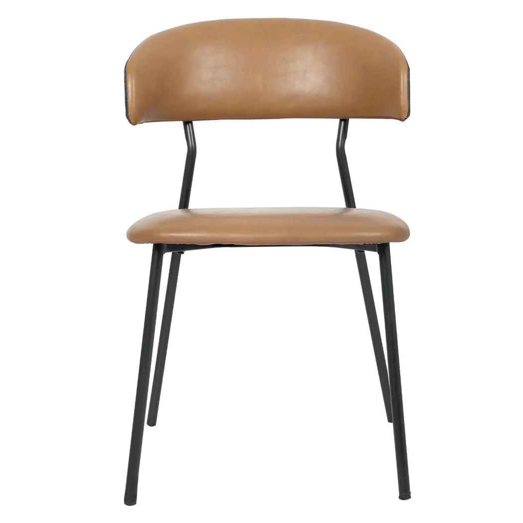 Levede 2x PU Leather Dining Chairs Kitchen Lounge-2050056743995707393